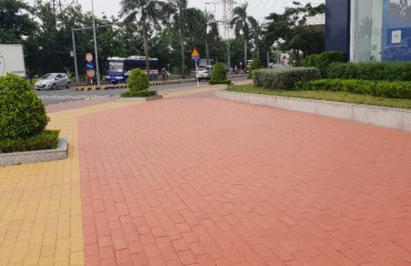 Gạch lát đường giao thông nội bộ khu dân cư, quốc lộ , khu công nghiệp ...