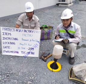 Đo độ chặt/ Test compaction