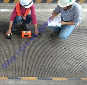 Xác định vị trí cốt thép/ Determine position of reinforcement