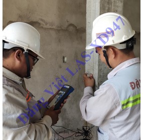 Siêu âm bê tông/ Ultrasonic test concrete