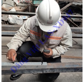 Đo độ dày lớp phủ/ Measure the thickness of cover layer